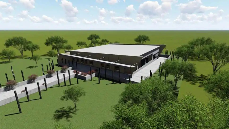 MAQUETA. Un proyecto busca convertirlo en un espacio de memoria.