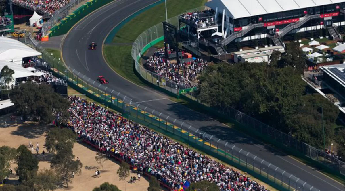 El circuito de Melbourne donde se iba a abrir la temporada de Fórmula 1. (FOTO TOMADA DE TWITTER @ausgrandprix)