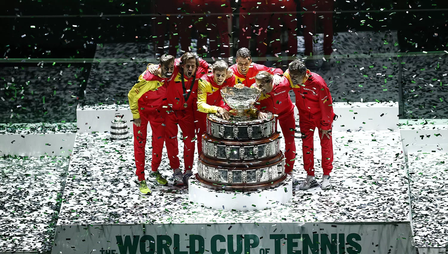 España levantó la Copa Davis en su país el año pasado. (REUTERS)