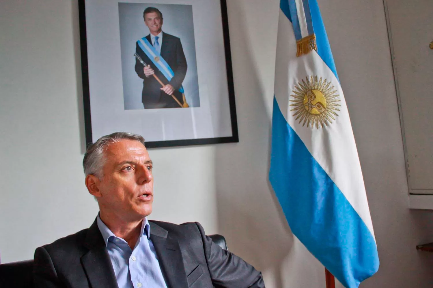 EDUARDO PORRETTI. Embajador argentino en Venezuela.