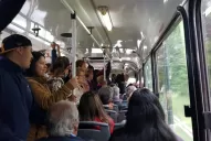 Coronavirus: ómnibus repletos generan discusiones entre pasajeros y choferes