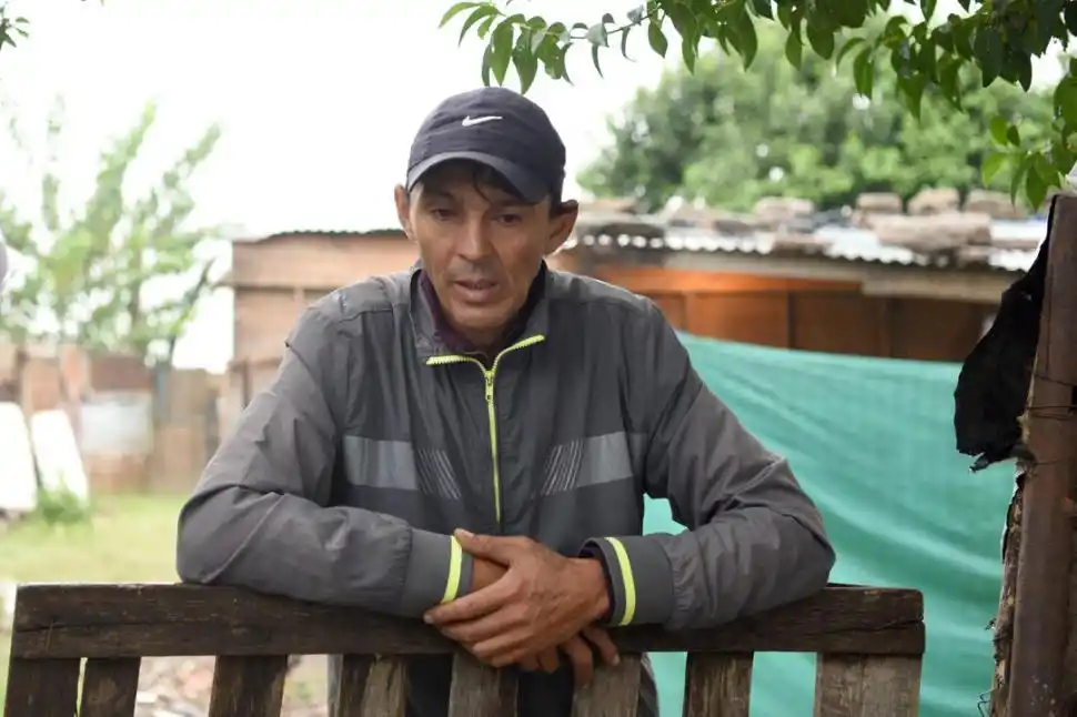 AMENAZADO. Ramírez dijo que teme que intenten quemar su casa.