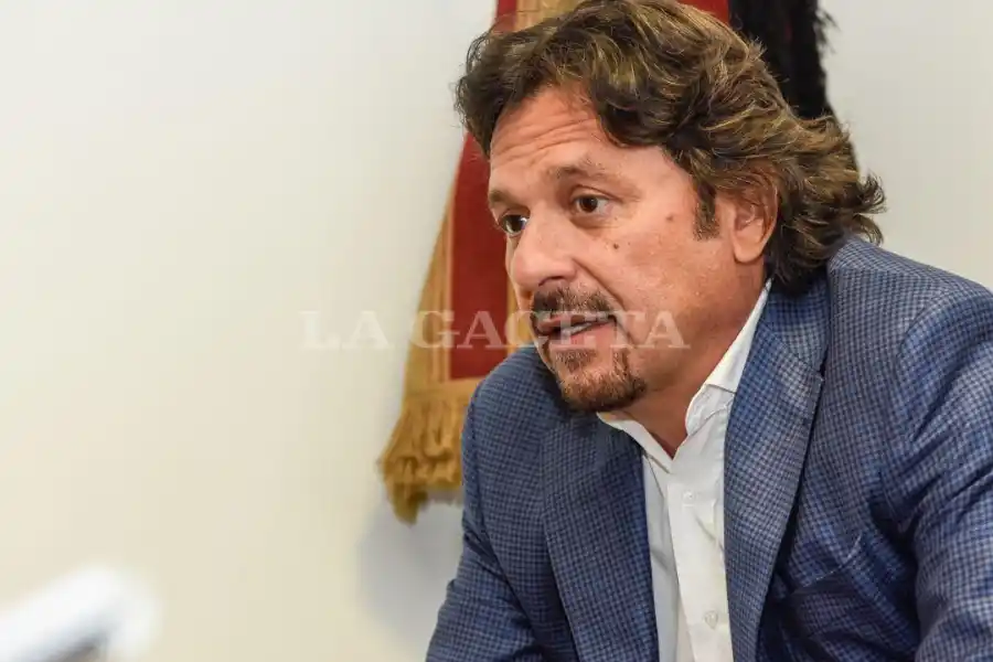 Gustavo Sáenz, gobernador de Salta.
