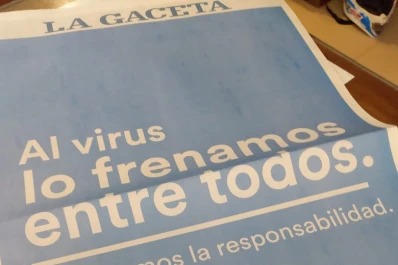 Los diarios de todo el país unieron sus tapas para lanzar la campaña de prevención #SomosResponsables
