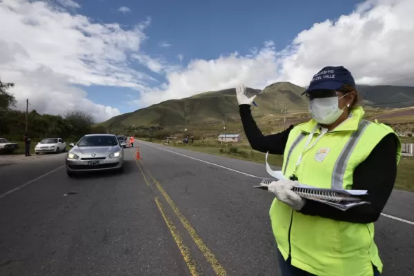 Tras dejar sus datos pudieron acceder a Tafí del Valle