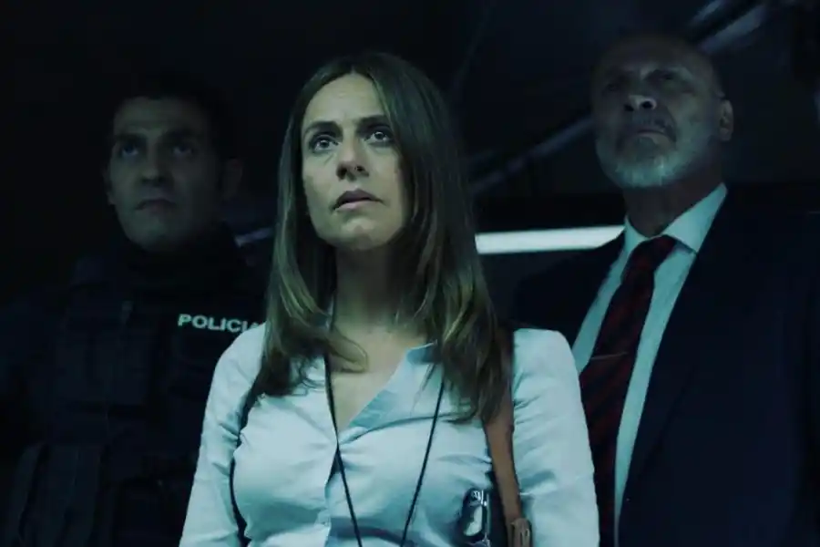 Itizar, durante una de las escenas de la serie que cautivó al mundo. 