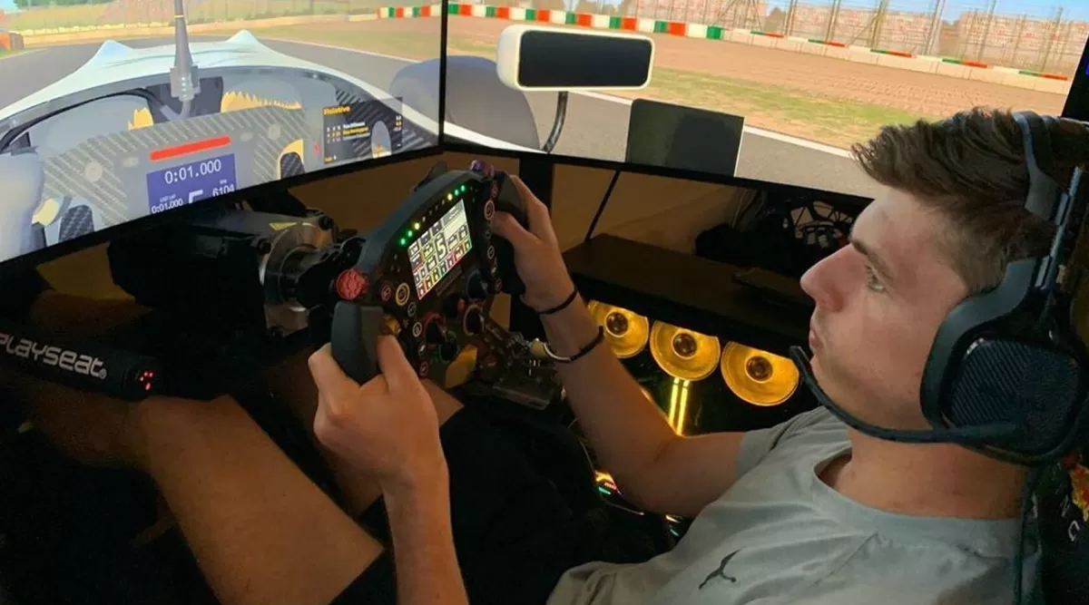 Pilotos competirán el domingo con simuladores