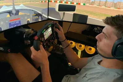 Pilotos competirán el domingo con simuladores