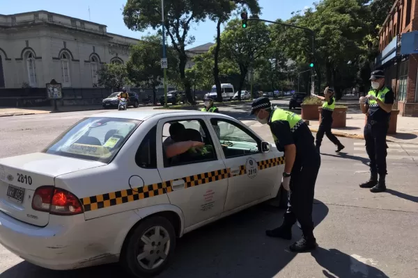 Al centro sólo podrán ingresar el transporte público y las personas que justifiquen el motivo