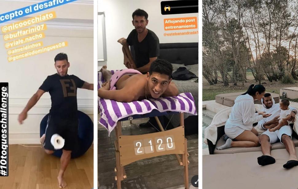 MENSAJE. Antonela saludó a “Leo” en el Día del Padre que se festejó en España.