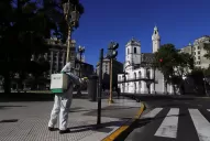 Buscamos minimizar nuevas infecciones y la transmisión para aplanar la curva, dijeron desde el Gobierno