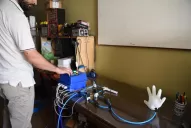 Con solidaridad y creatividad logran armar respiradores