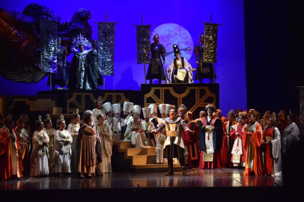 “TURANDOT”. La ópera de Puccini estrenada el año pasado podrá ser vista gratis en la página del Ente. 