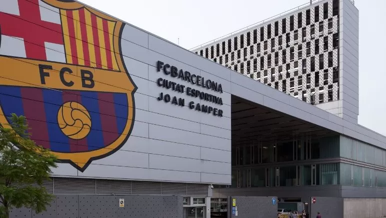  La sede del club catalán. Imagen de rosarioplus.com
