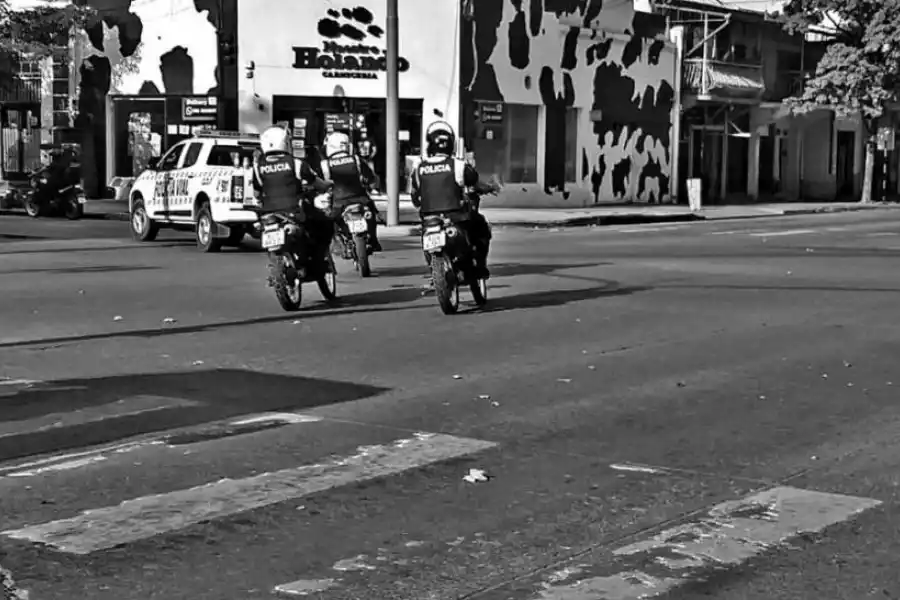 PIDE TRANQUILIDAD. El subsecretario de Seguridad Ardiles dijo que hay más policías en las calles. 