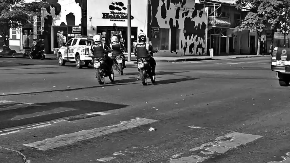 PIDE TRANQUILIDAD. El subsecretario de Seguridad Ardiles dijo que hay más policías en las calles. 