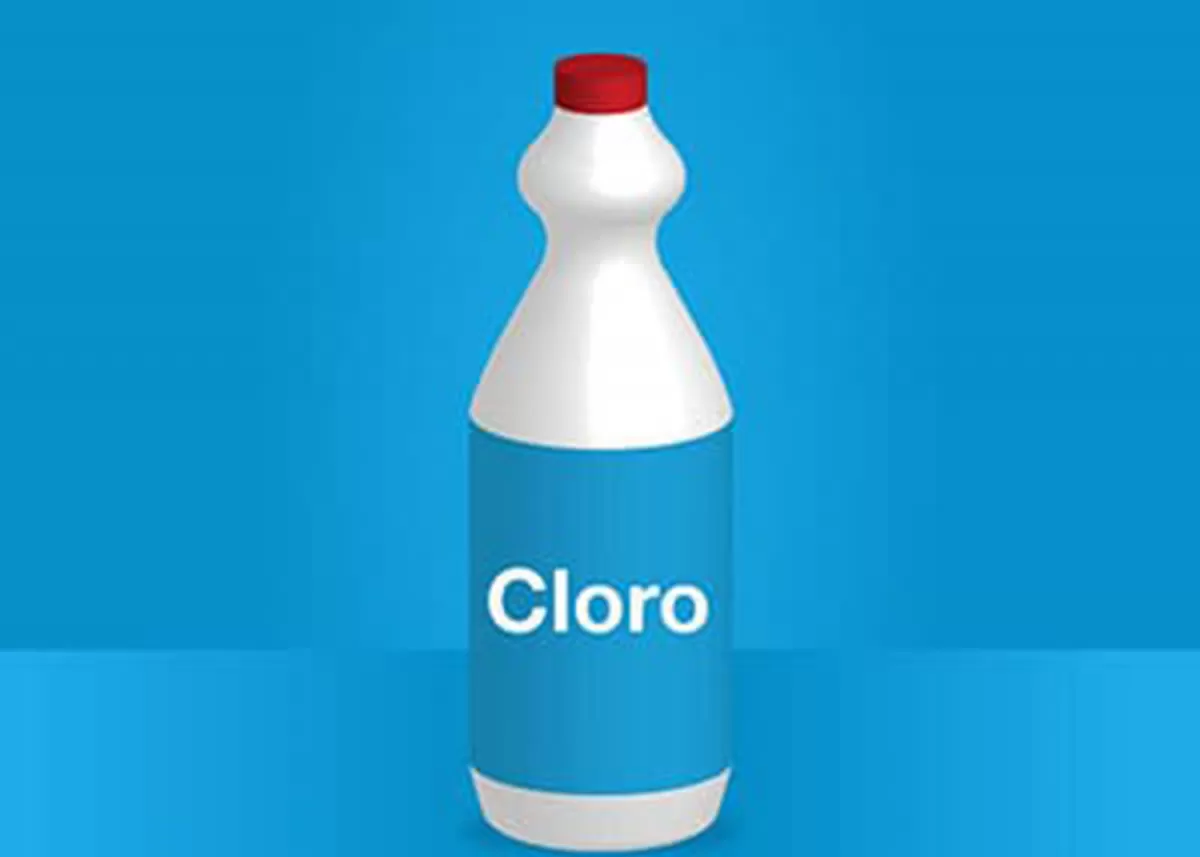 Cuidado con el cloro, que es tóxico