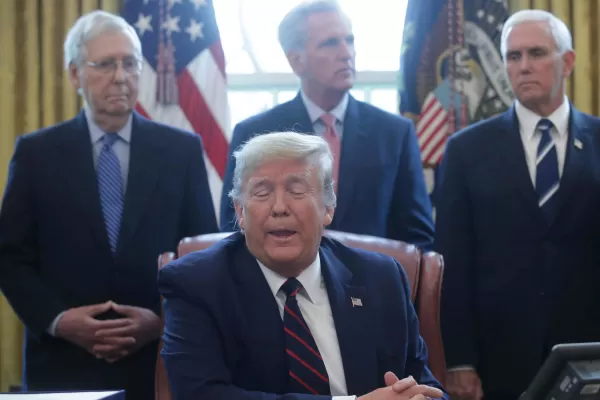 Trump dio negativo en los test de coronavirus informaron desde la Casa Blanca