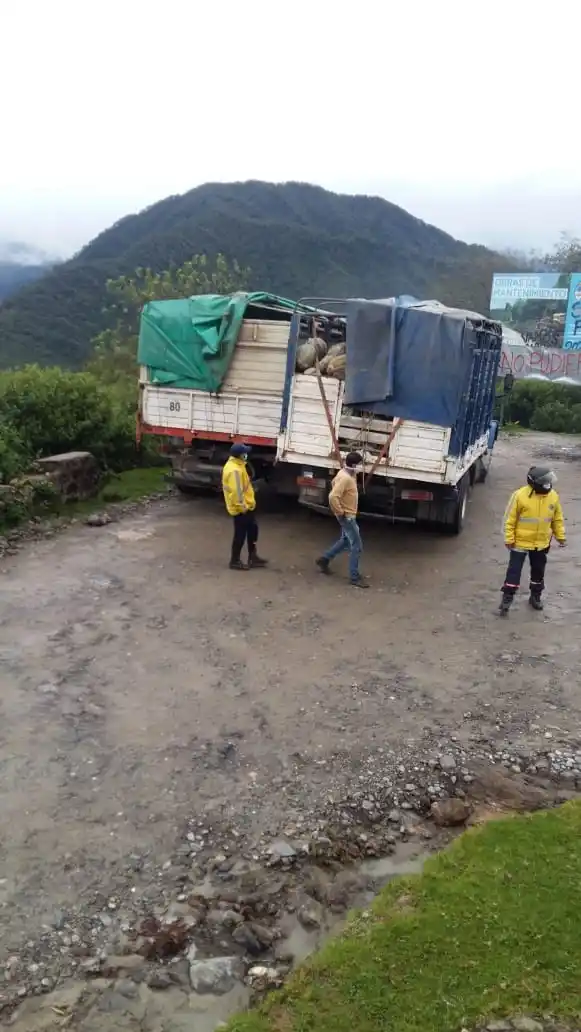 El bloqueo en Las Estancias puede provocar el desabastecimiento de papa