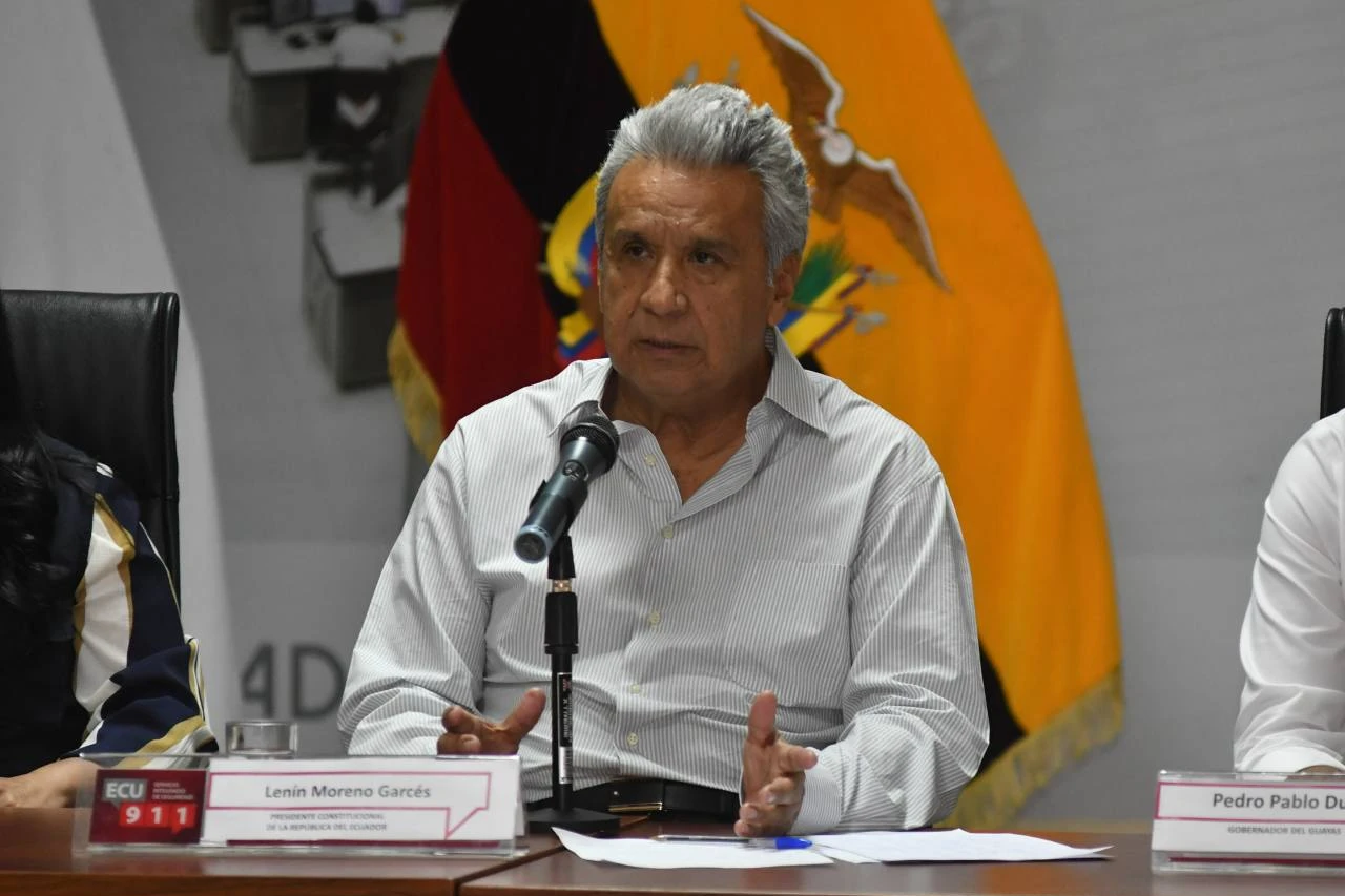Lenín Moreno, ex presidente de Ecuador.
