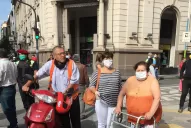 Hubo mucha gente que durante la semana no pudo cobrar, dijeron desde el Banco Macro