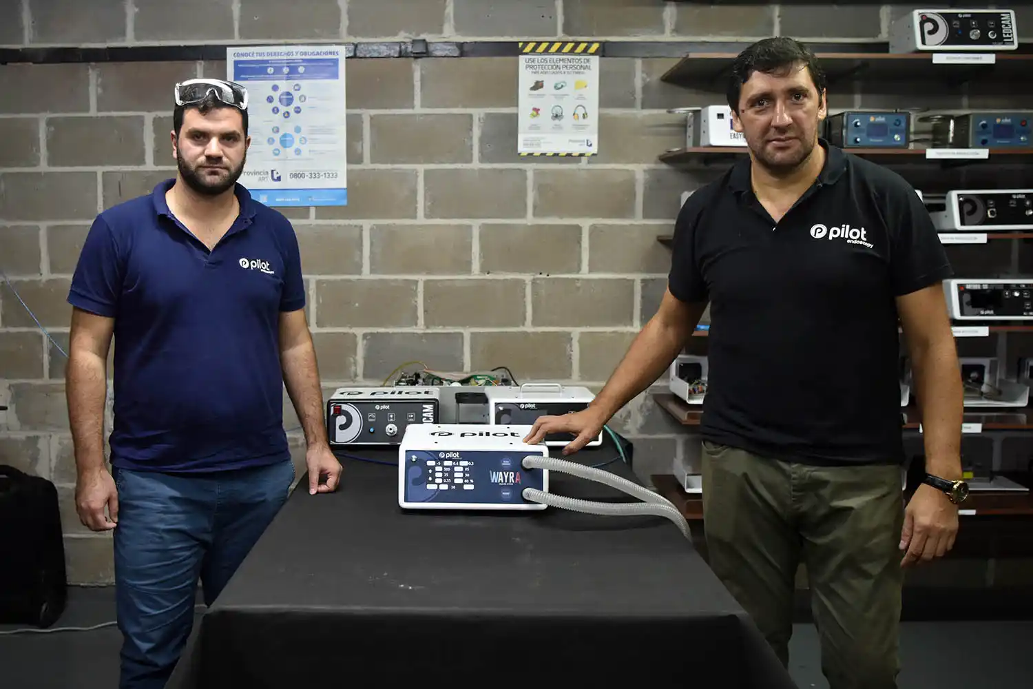 Fernando Figueroa y Juan José Torres, diseñador industrial y médico, las cabezas al frente de Pilot.