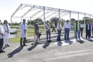 Hospital del Este: crean un nuevo espacio de atención a pacientes con covid-19