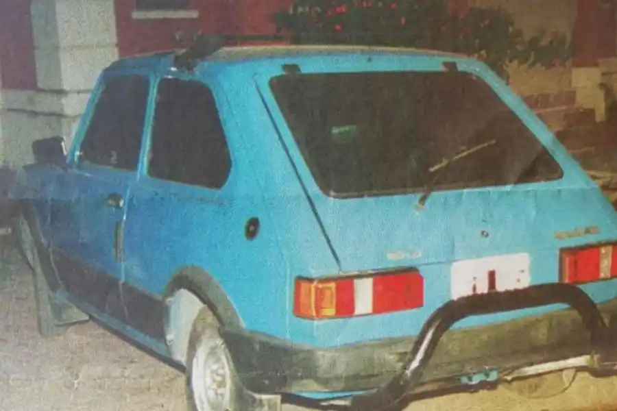 SIMILAR. La Policía secuestró el auto de Julio Vergara Altuve.