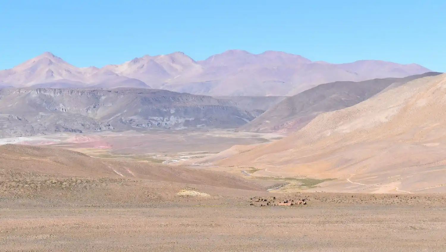 Quebrada del Maray, en la Puna jujeña, es uno de los sitios arqueológicos en donde Giusta concretó su trabajo de campo.