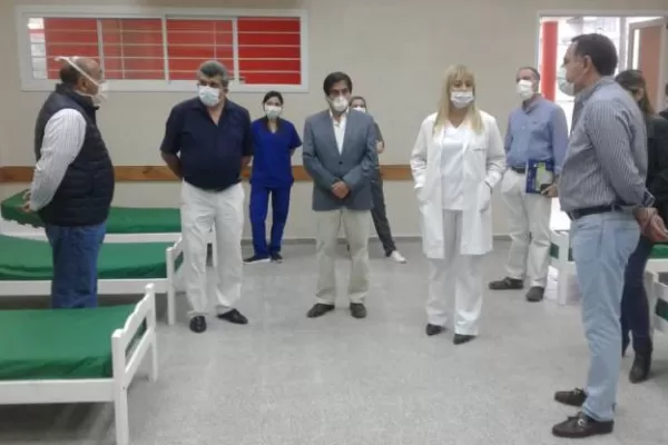 Coronavirus: el hospital de Monteros inaugura un nuevo sector de contención