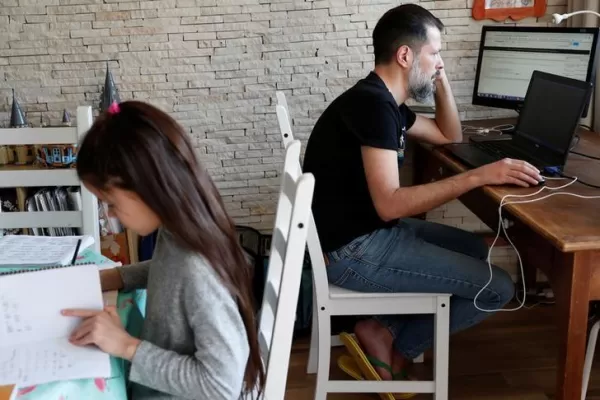 Sondeo: ¿te tocó trabajar en casa durante el aislamiento? ¿Qué te pareció?