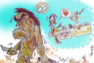 El hombre de las cavernas circula entre nosotros