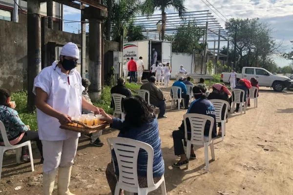 Un frigorífico de Lules regala carne a los vecinos para paliar la crisis
