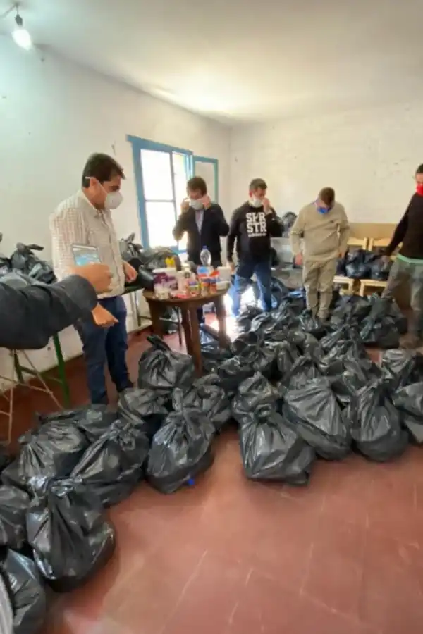 La Bancaria respaldó a la comunidad de El Mollar en el corte de ruta por el covid-19