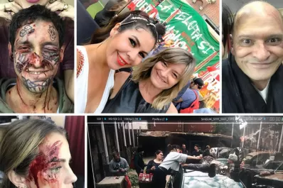 Una tucumana es la jefa de maquillaje en Puerta 7, la nueva serie de Netflix