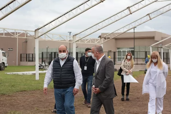 Instalan en Lomas de Tafí un hospital de para infectados con coronavirus