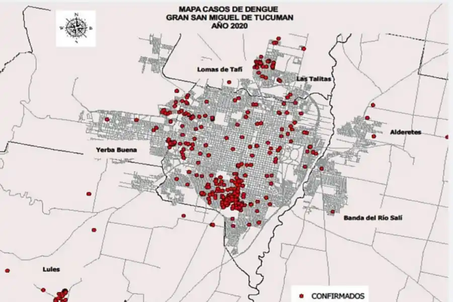 San José y el barrio 11 de Marzo, de la capital, son las zonas rojas del dengue