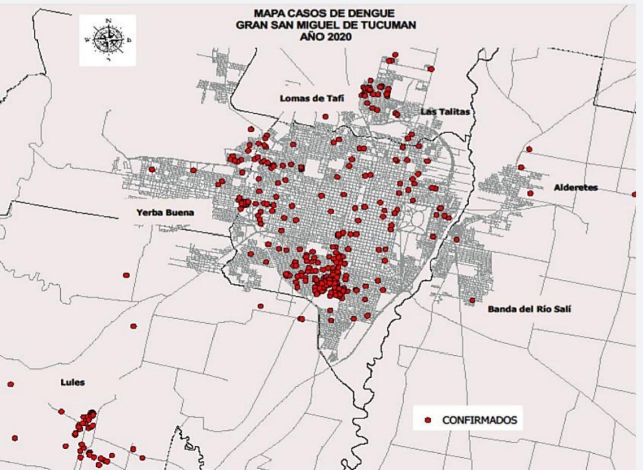 San José y el barrio 11 de Marzo, de la capital, son las zonas rojas del dengue