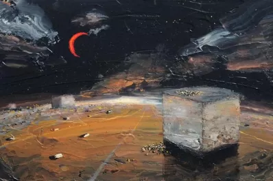 Artes visuales: Pablo Iván Ríos convoca con sus obras, por las redes, a la tolerancia y al amor