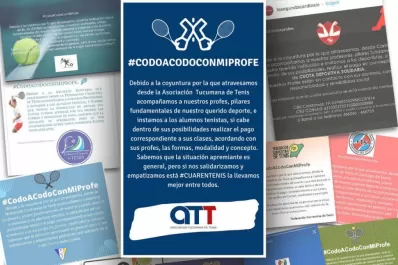 Codo a codo, los tenistas cobran fuerza