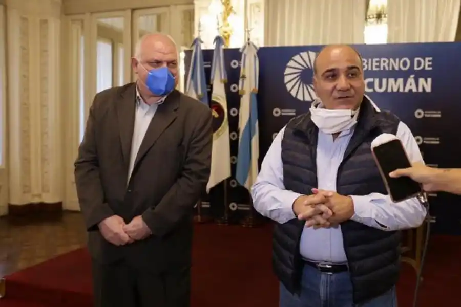 Manzur y Masso delinearon la ayuda social para los comedores y merenderos