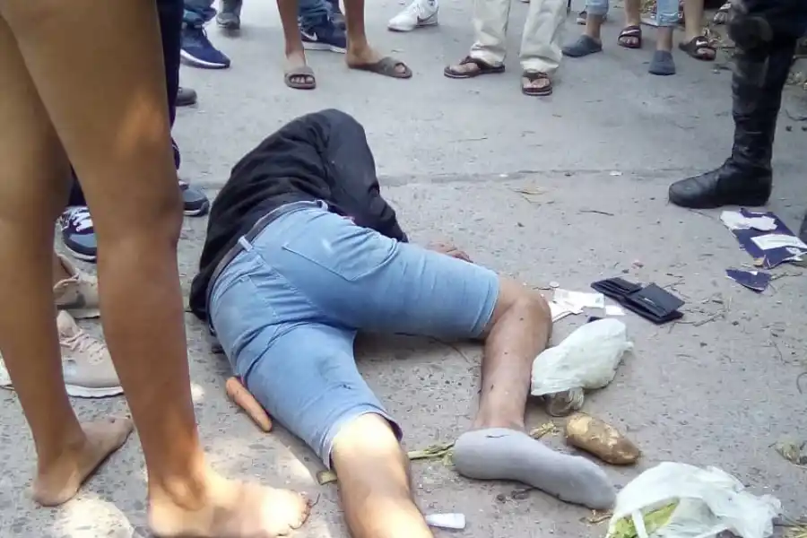 Dos mujeres evitaron que lincharan a su presunto cómplice tras un robo