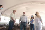 El hospital modular de Lomas de Tafí contará con 60 camas para atender pacientes con coronavirus