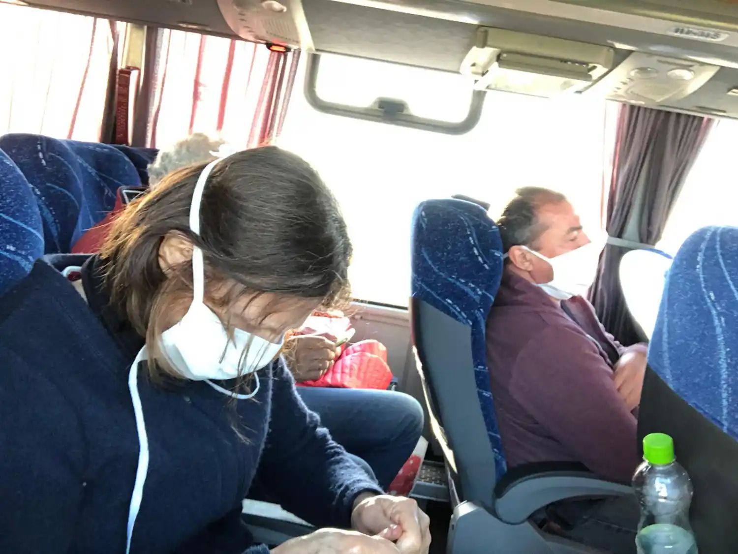 ADENTRO. Así hicieron los más de 1.200 km hacia Buenos Aires.