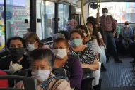 El uso de barbijos ya es obligatorio en el transporte público