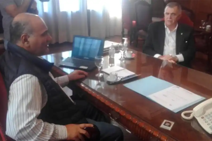 Manzur y Jaldo, otra vez juntos en la Casa de Gobierno