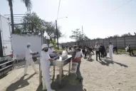 Regala comida a medio pueblo de La Reducción