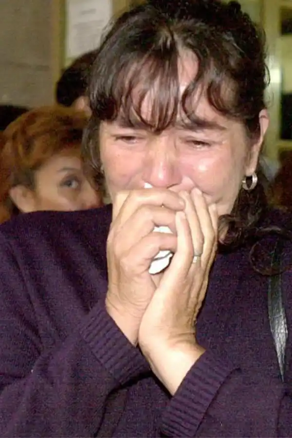 PROFUNDO DOLOR. Eva Pereyra de Núñez, madre del tafinisto, al hablar de su hijo.