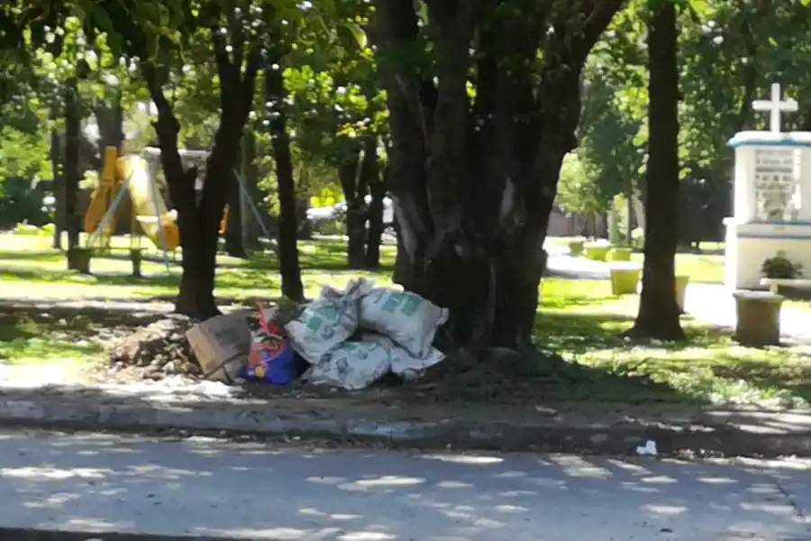 Basurales y restos de árboles en las veredas, la preocupación de los tucumanos de distintos puntos de la capital