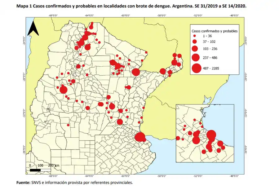 Tucumán superó los 1.000 casos de dengue